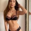 Lingerie conjunto de renda e moda intima
